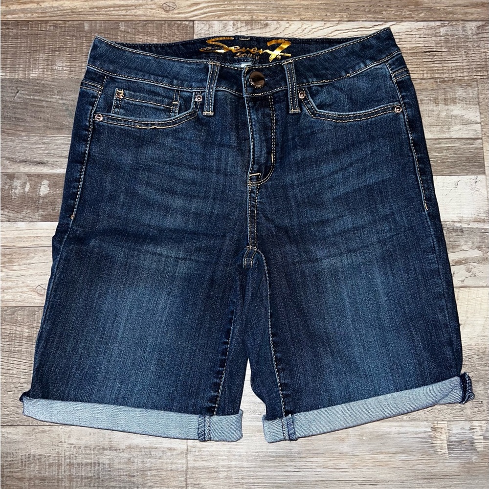 Seven7 denim Bermuda short